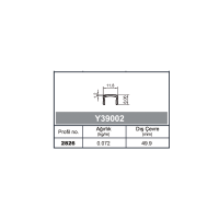 Round Railing Profile Cover for Y30315