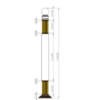 Plexi Newel Dekorlu Ø 100