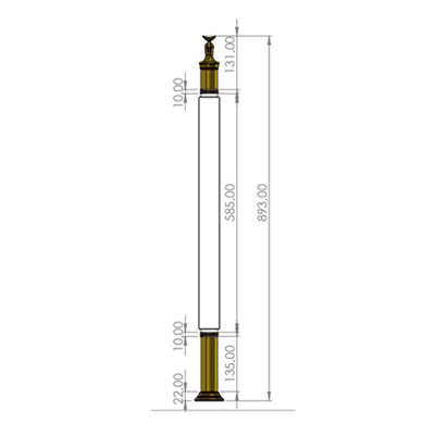 Plexi Baluster Musul 3 safe Ø40